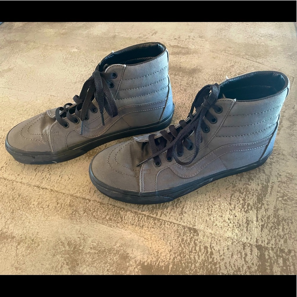 Vans high top skate shoe